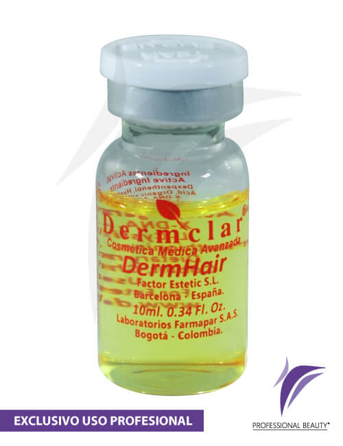 Dermclar Hair Caja x 5 Viales de 10 ml - Dermclar - Imagen 3