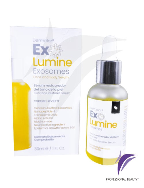 ExoLumine Exosomes Serum Restaurador del Tono de Piel Gotero x 30ml - Dermclar