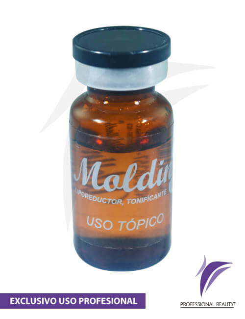 Moldin 3 Liporeductor Tonificante Caja 8 Viales de 10ml - Wellness Cosmetics - Imagen 3