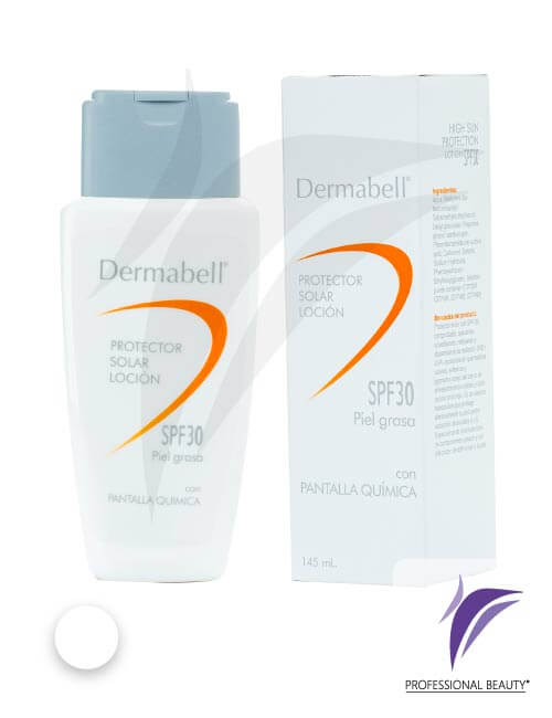 Protector Solar SPF 30 en Loción Color Blanco x145ml – Dermabell